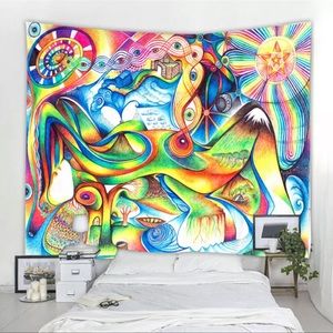 Trippy tapestry